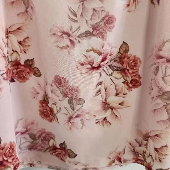 L'AGENCE Jane floral silk spaghetti strap tank xs - Picture 2 of 6